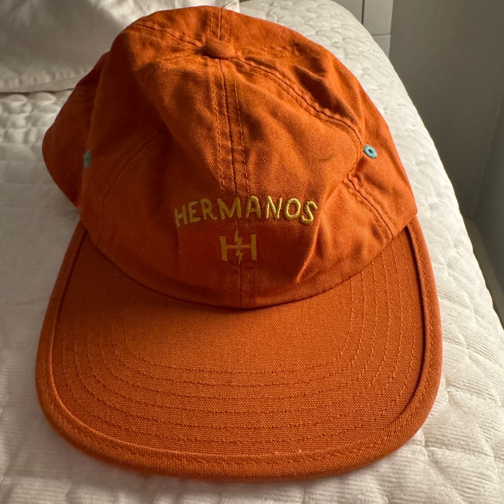 Howler Brothers Orange HERMANOS hat